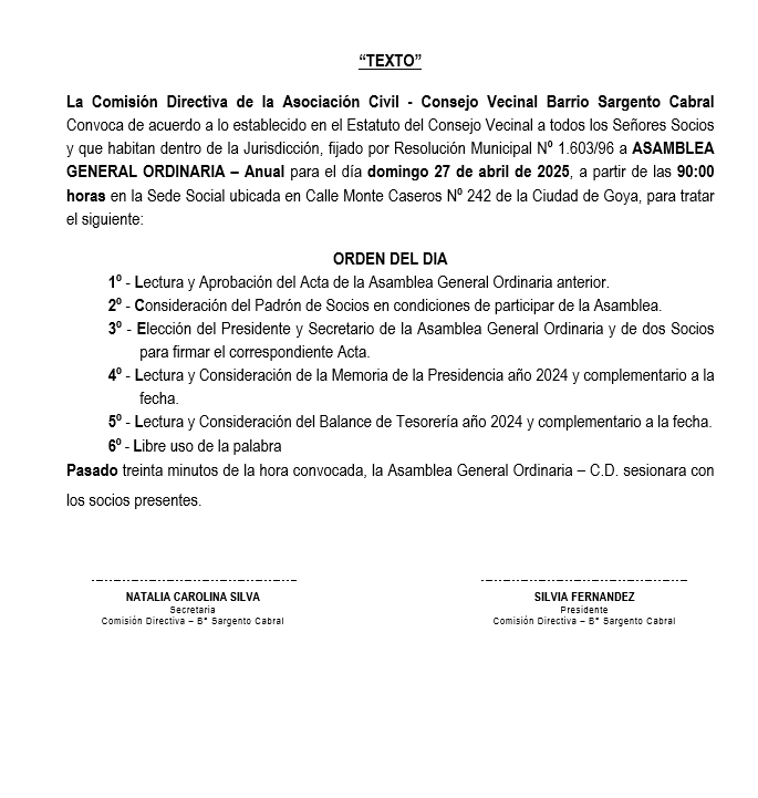 edicto asamblea dia 1