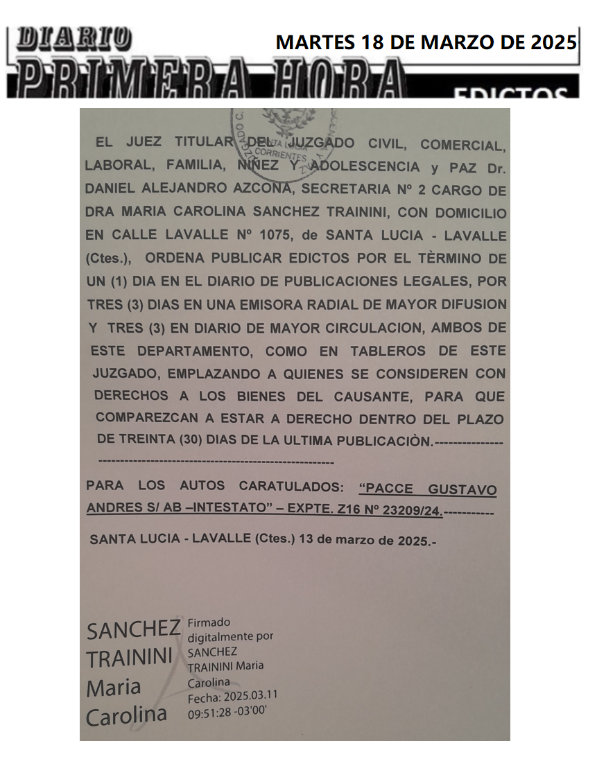 edicto azcona dia 1
