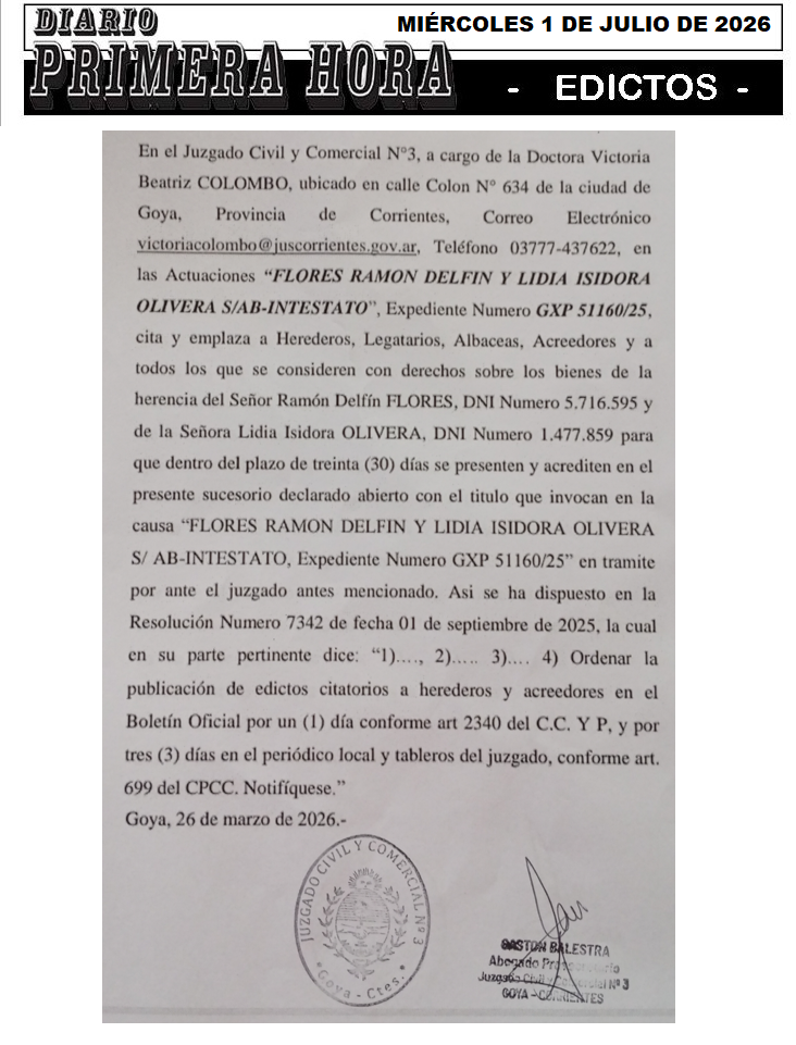 edicto ferreyra dia 1