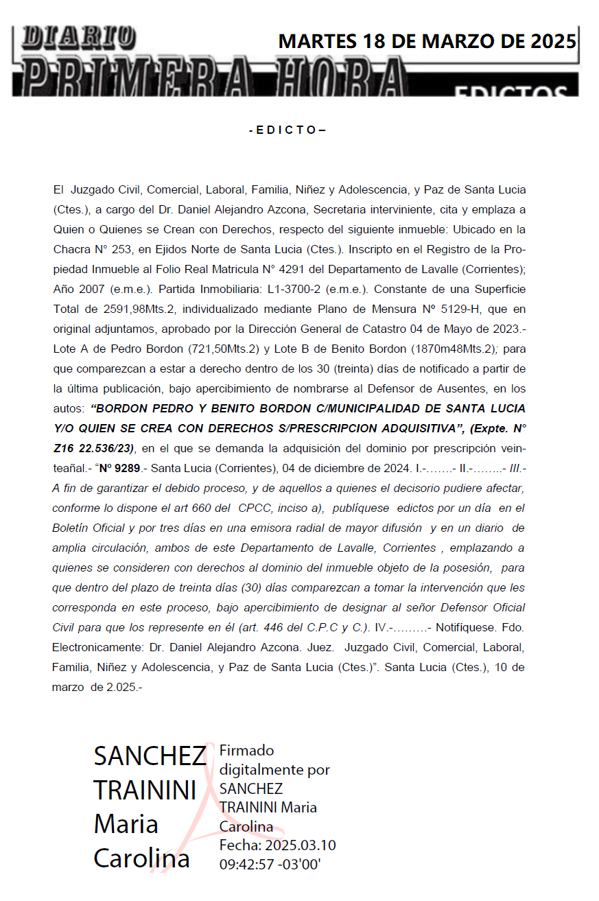 edicto pedro bordon dia 2