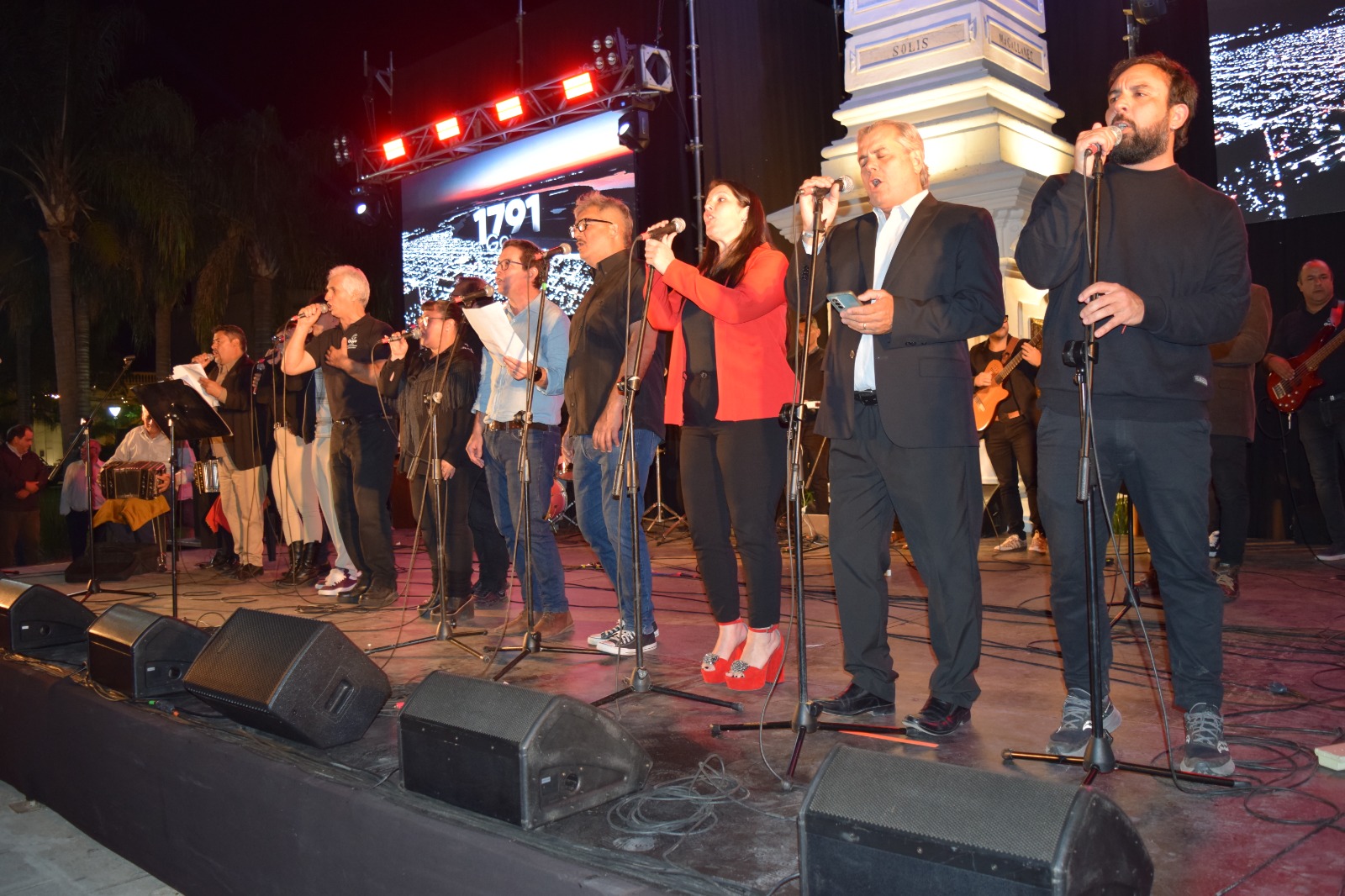 ENSAMBLE ARTÍSTICO EN EL DÍA DE GOYA