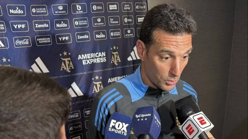 Scaloni en Miami: "Estaré acá hasta que el presidente de AFA decida lo contrario"