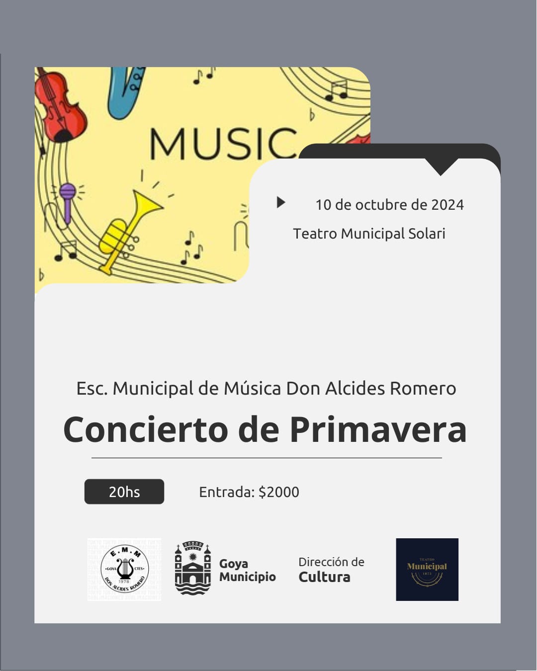 ESCUELA DE MÚSICA ALCIDES ROMERO PREPARA "CONCIERTO DE PRIMAVERA"