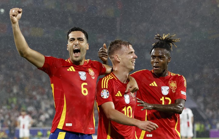 España dio vuelta el partido ante Georgia, se metió en cuartos de la Eurocopa y va por Alemania