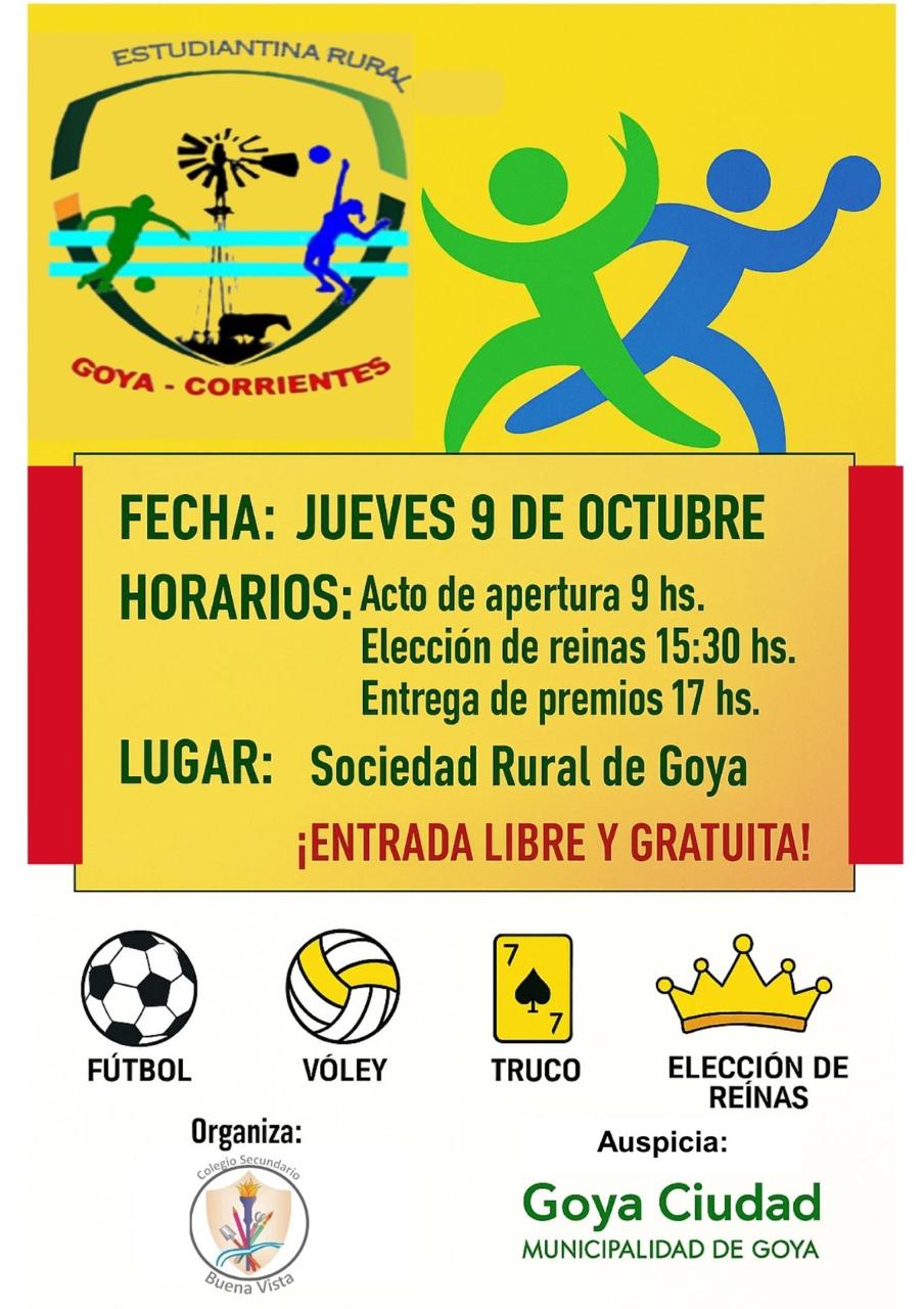 TODO LISTO PARA LA ESTUDIANTINA RURAL QUE SE ADELANTA AL 9 DE OCTUBRE