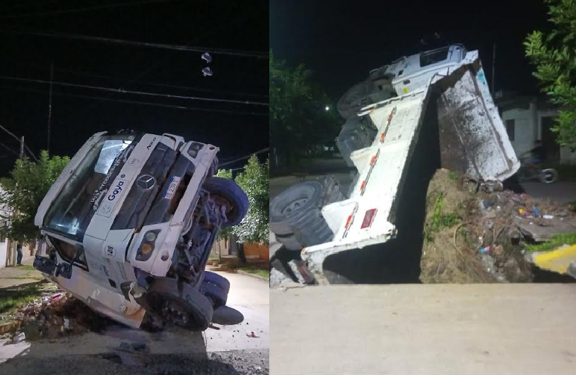 AGUA DE CORRIENTES Y URBATEC S.A: EL SOCAVAMIENTO SERÁ REPARADO EN LOS PRÓXIMOS DÍAS