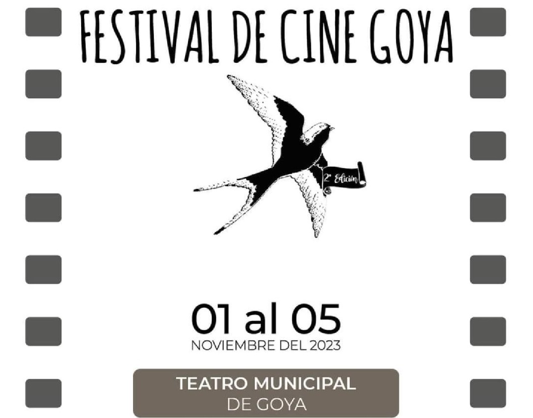 ESTE MIÉRCOLES, GOYA DA LA BIENVENIDA AL 2° FESTIVAL DE CINE