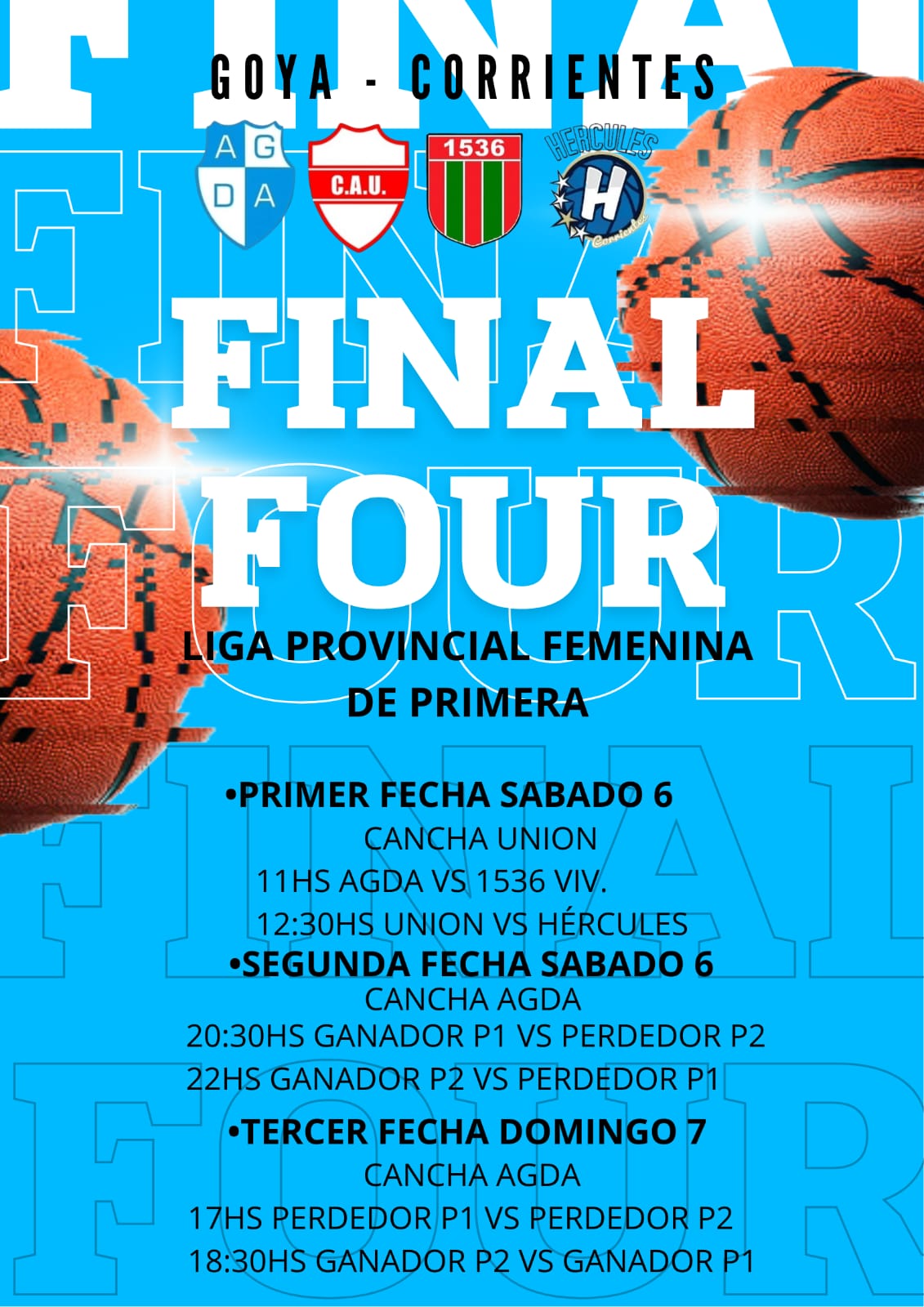 FIN DE SEMANA A PURO BÁSQUET EN GOYA