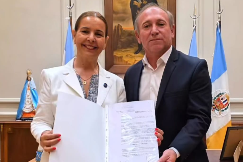 EL GOBERNADOR JUAN PABLO VALDÉS DESIGÓ A INGRID JETTER COMO SUBSECRETARIA DE SEGURIDAD