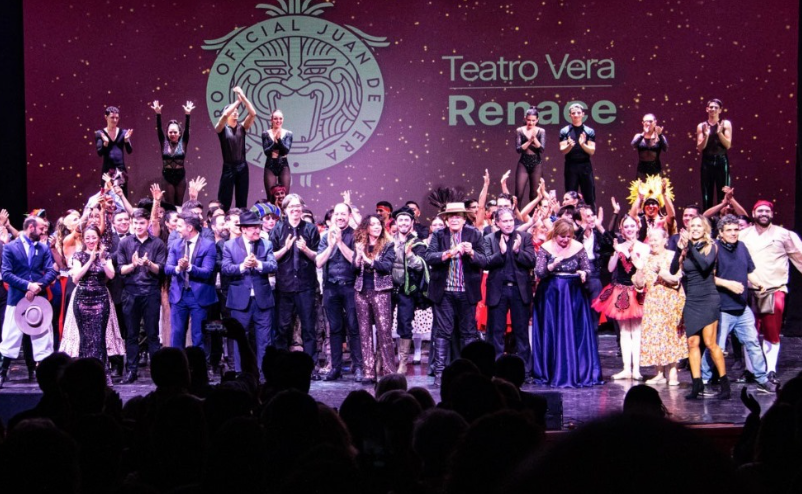 “RENACE” DEJÓ ABIERTAS LAS PUERTAS DEL TEATRO OFICIAL JUAN DE VERA