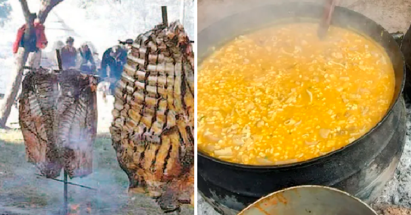 ¡GRATIS! REPARTIRÁN 8.000 LITROS DE LOCRO Y 8.000 KILOS DE ASADO EL 25 DE MAYO