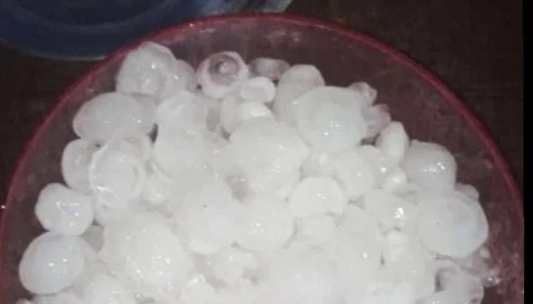 Temporal en Corrientes: lluvias, fuertes vientos y granizos