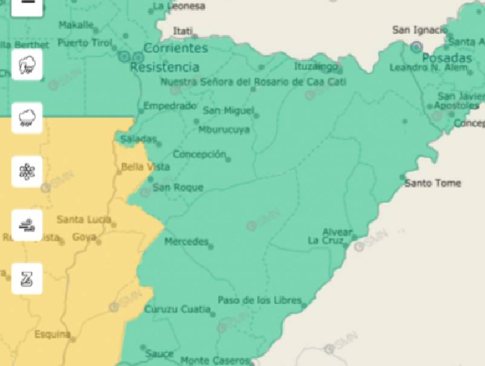 JORNADA ELECTORAL EN GOYA CON PRONÓSTICO DE LLUVIAS