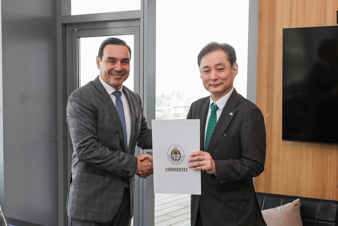 VALDÉS RECIBIÓ AL EMBAJADOR DE JAPÓN EN ARGENTINA