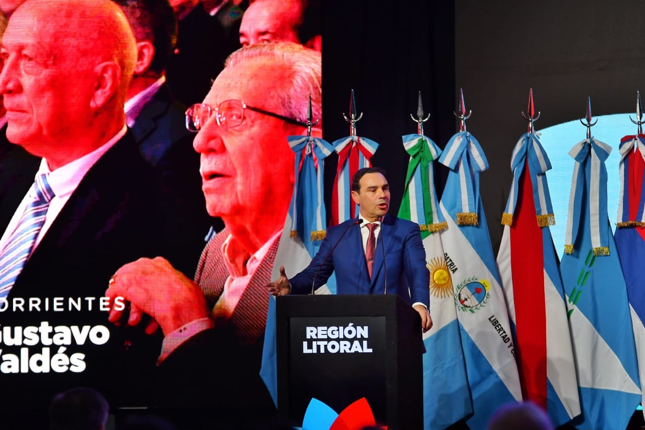  El gobernador Valdés fue elegido presidente de la Región Litoral y remarcó la necesidad de la unión de las provincias