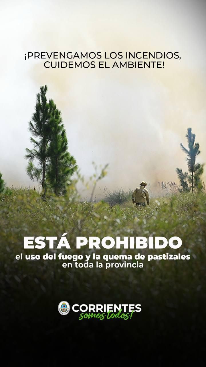 LANZARON UN ALTO AL FUEGO POR LA SEQUÍA Y LAS ALTAS TEMPERATURAS
