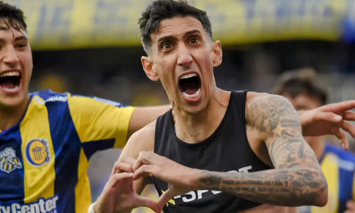 Regreso agridulce para Di María: gol con penal polémico, lesión y empate agónico de Godoy Cruz