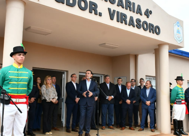 En menos de un año, Valdés inauguró dos nuevas comisarías en Virasoro