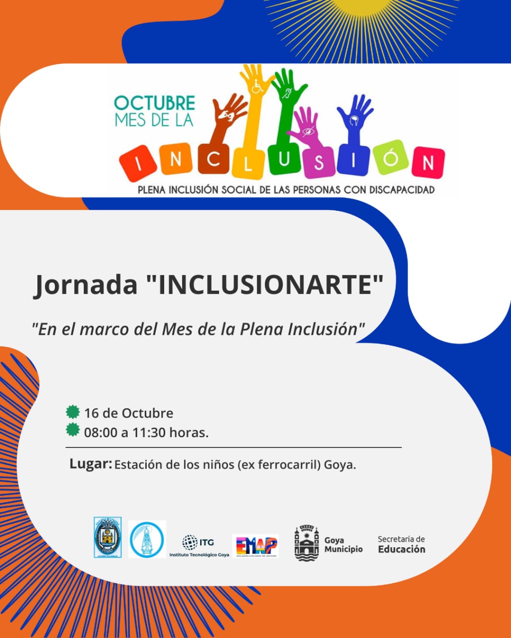 SECRETARÍA DE EDUCACIÓN INVITA A LA JORNADA INCLUSIONARTE, ESTE JUEVES