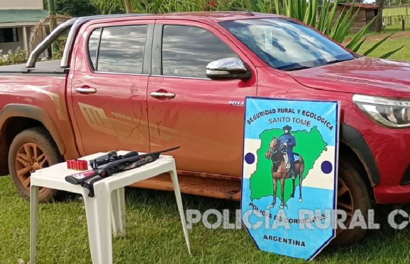 SANTO TOMÉ: UN CAZADOR TERMINO HERIDO Y SE INVESTIGAN LAS CAUSAS