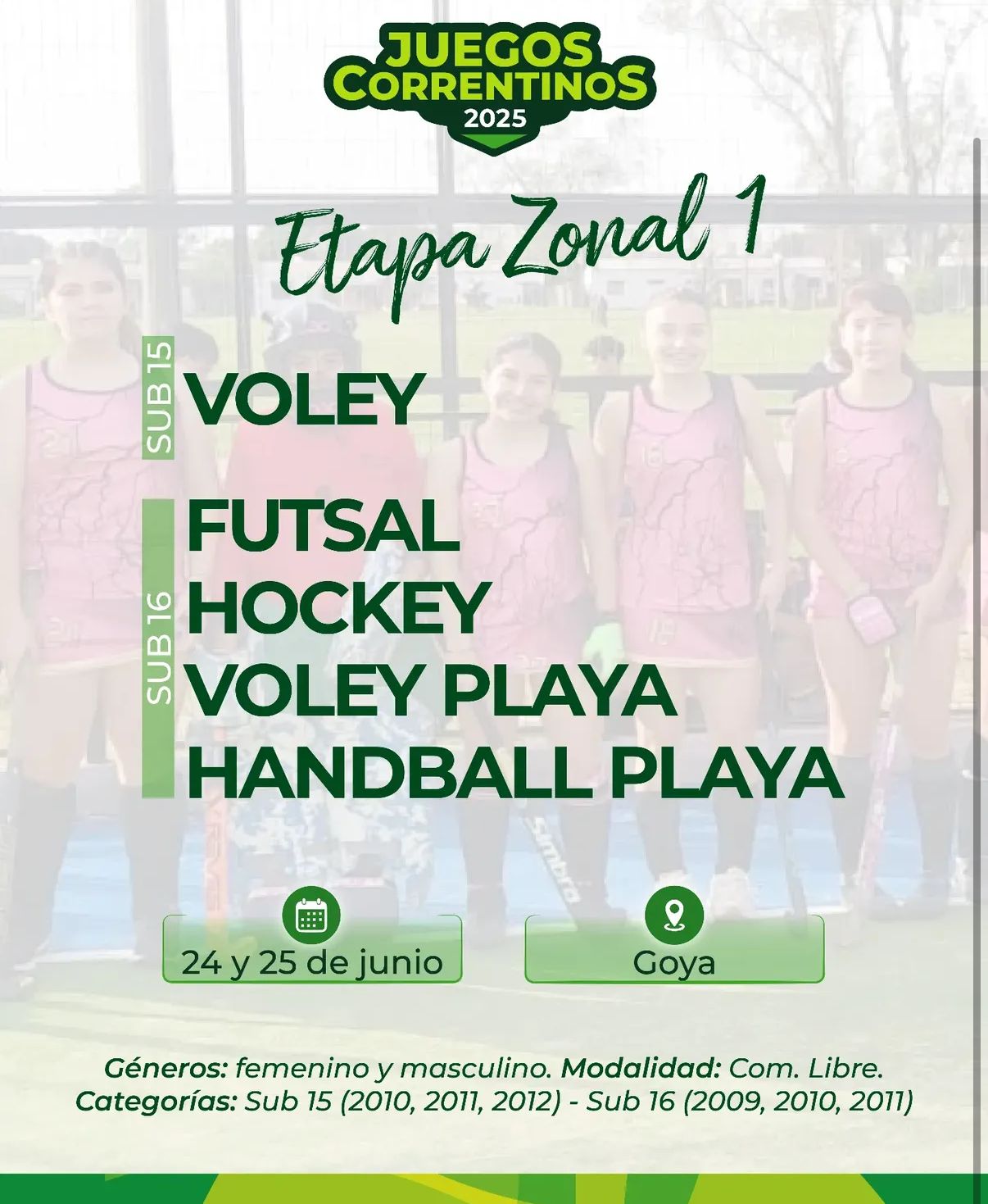 JUEGOS CORRENTINOS: FASE ZONAL