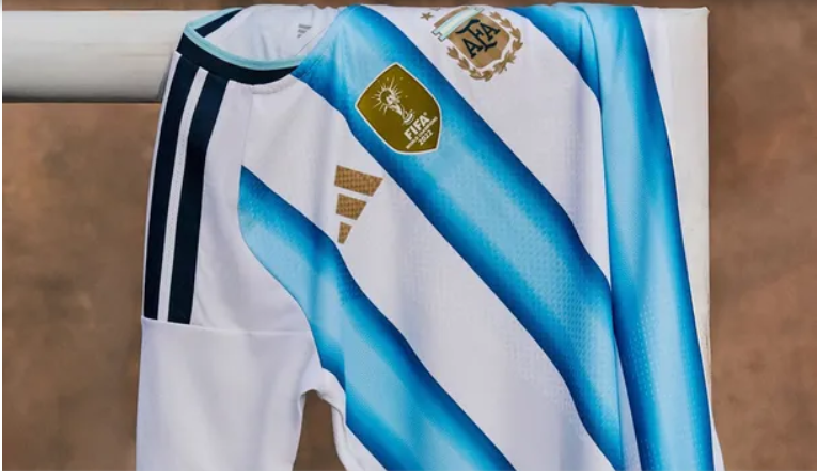 Las camisetas que utilizará la Selección Argentina en el Mundial 2026