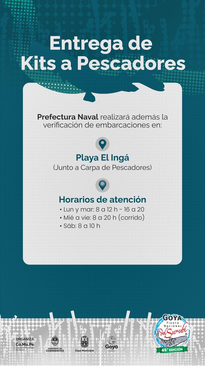 ENTREGA DE KITS A PESCADORES EN LA CARPA SITUADA EN EL INGA