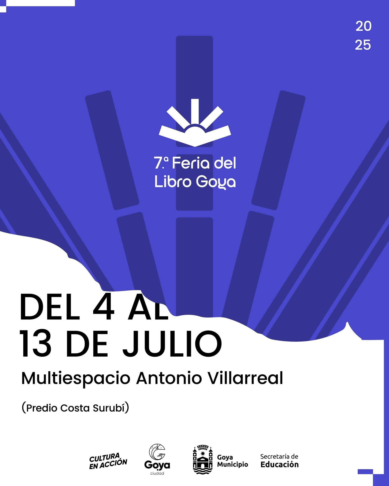 CONFERENCIA DE PRENSA: LANZAMIENTO DE LA 7° EDICIÓN DE LA FERIA DEL LIBRO GOYA 2025