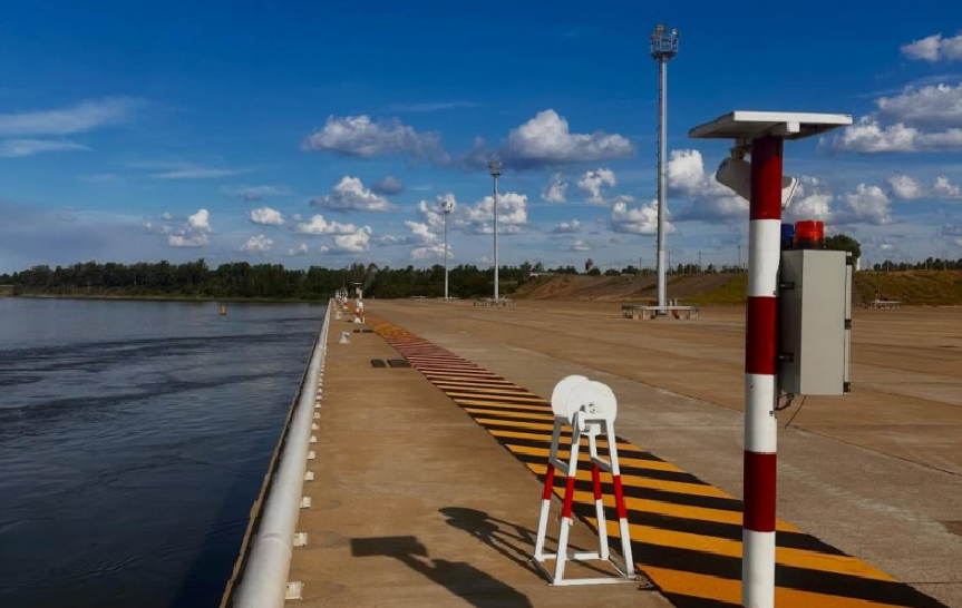 Puerto de Ituzaingó: preparan y planifican la logística del predio para empezar a operar