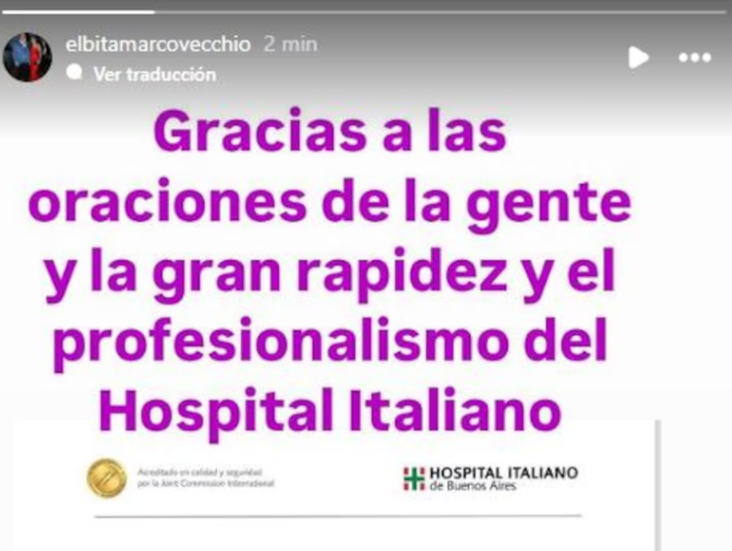 Qué dice el primer parte médico de Jorge Lanata luego de la operación