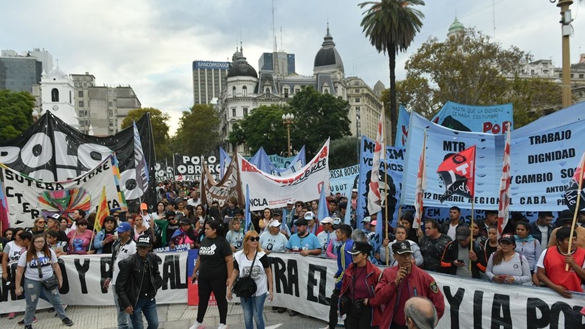  Miércoles caliente: jornada de marchas y debut del protocolo de seguridad
