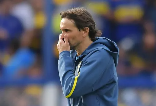 Hasta cuándo se quedará Diego Martínez en Boca