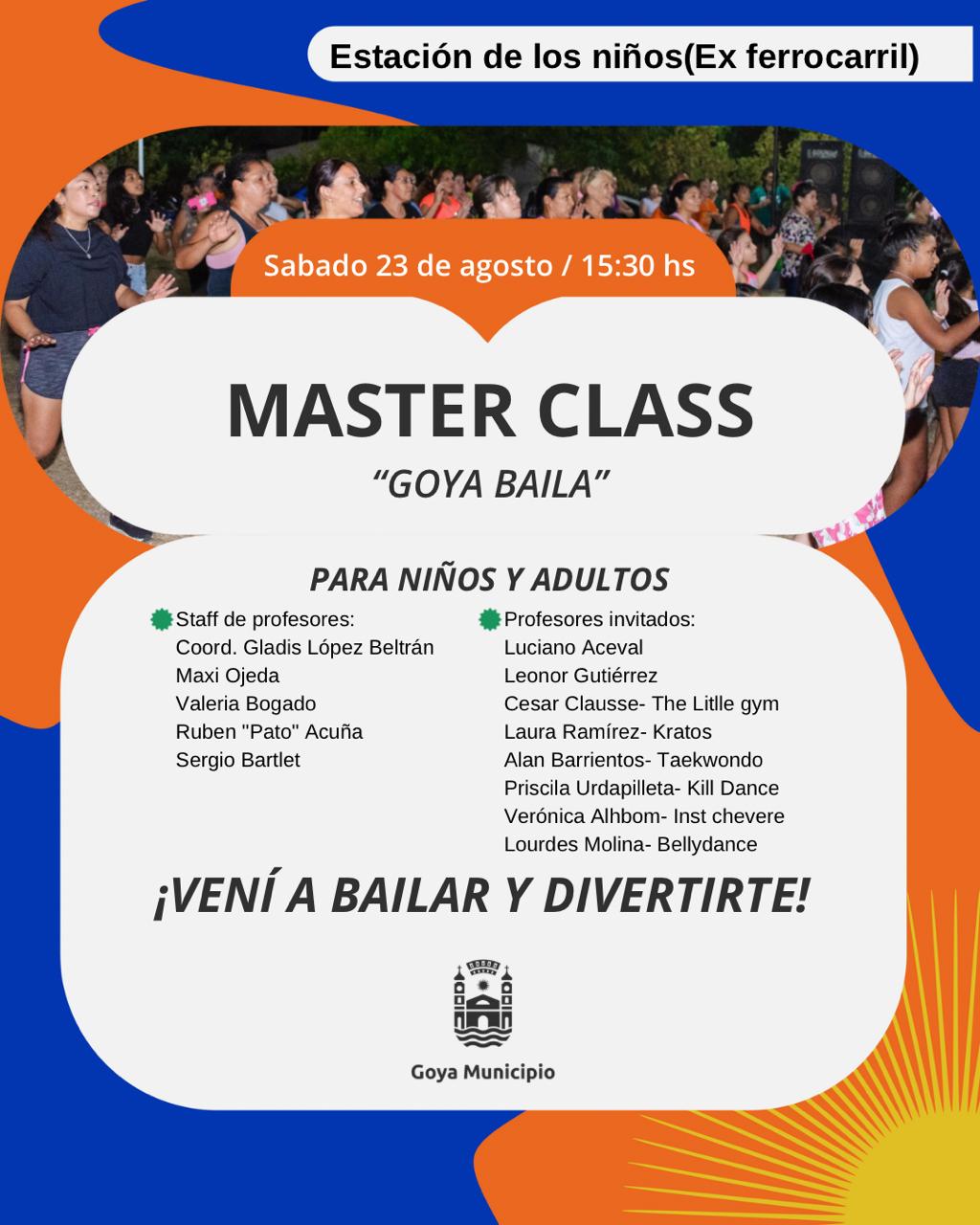 MASTER CLASS EN LA ESTACIÓN DE LOS NIÑOS