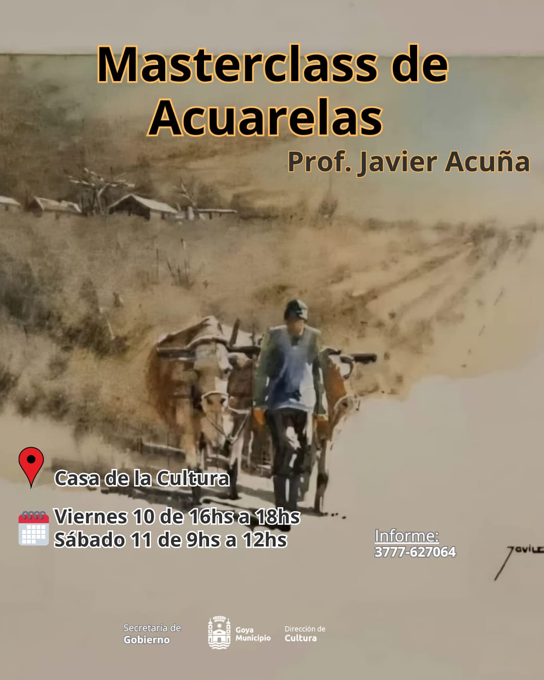 MASTER CLASS DE ACUARELA