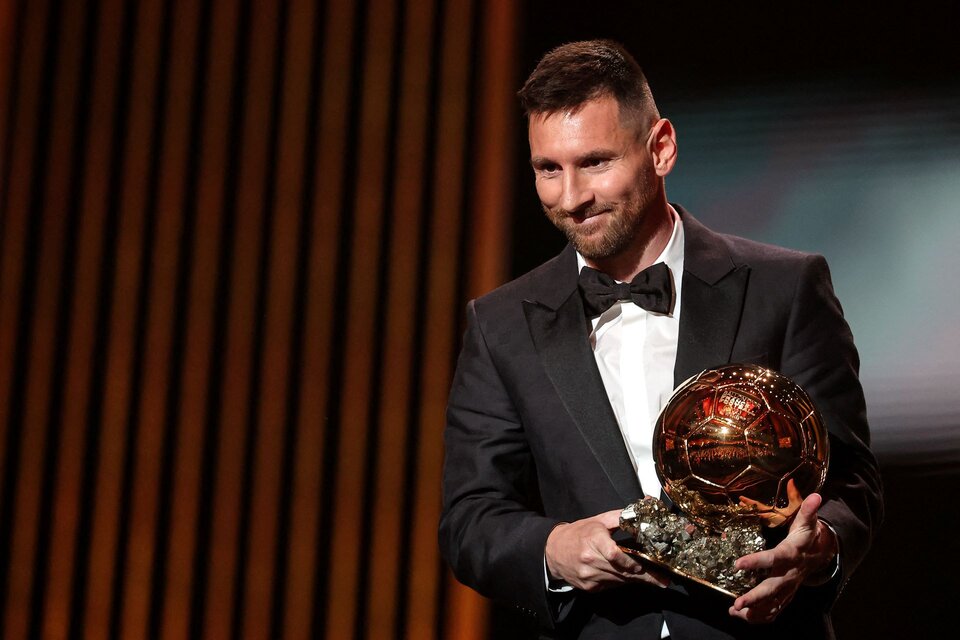 Balón de Oro 2023: Messi ganó el octavo y el Dibu Martínez es el mejor arquer