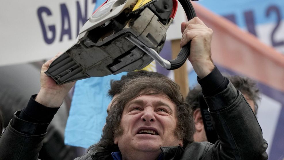 Se desploma la imagen positiva de Javier Milei en las encuestas