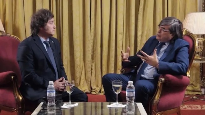 Jaime Bayly reveló detalles de la entrevista con Javier Milei: "Tenía un pequeño brote"