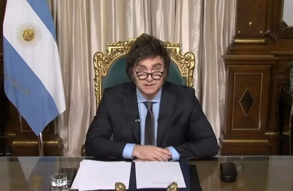 Milei envió un mensaje de fin de año para todos los argentinos