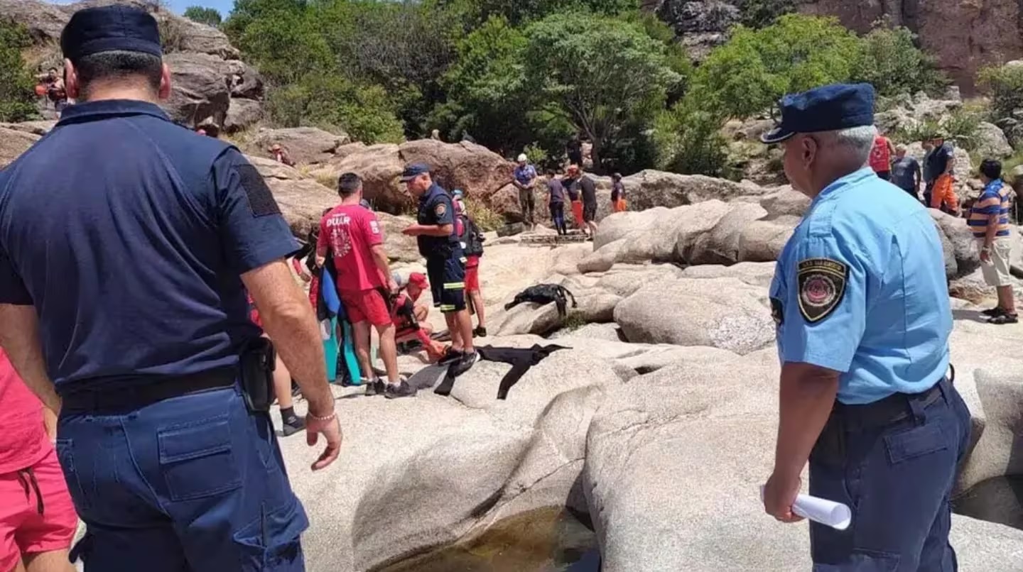 Dramática situación en Mina Clavero: otro turista murió ahogado y ya son 8 las víctimas en el último mes