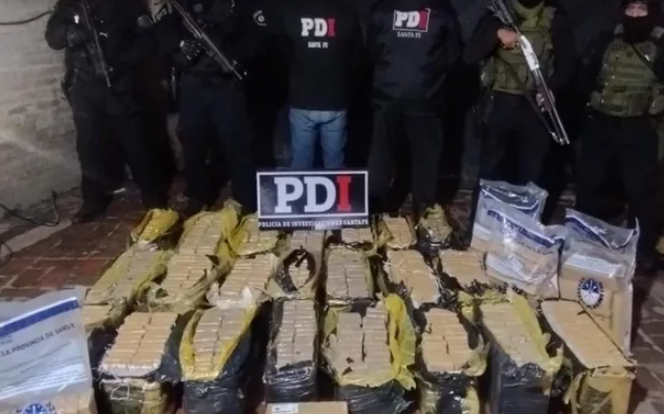 Santa Fe: la policía incautó más de 500 kilos de marihuana
