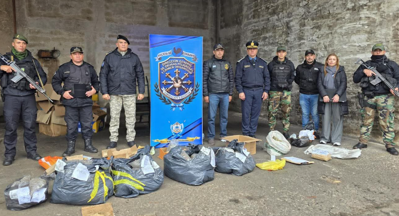 Incineran casi 3000 kilos de droga en Gobernador Virasoro
