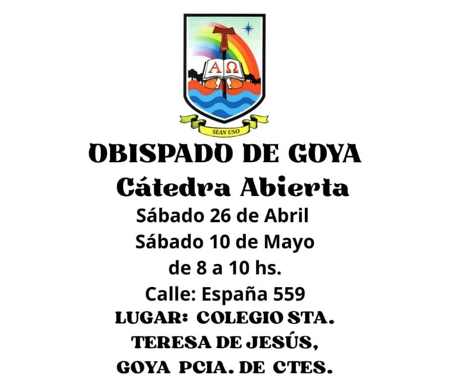1700 AÑOS DE UNIDAD: CÁTEDRA ABIERTA DEL CONCILIO DE NICEA EN GOYA