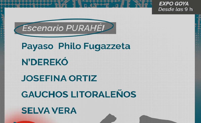 Mundial de Pesca: Cronograma artístico del Escenario alternativo "Purahei" 