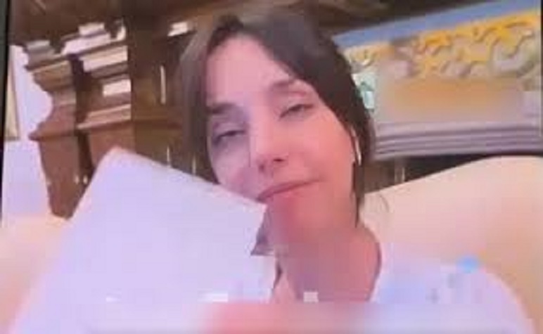 .NUEVO VIDEO DE ALBERTO FERNÁNDEZ Y TAMARA PETTINATO EN EL DESPACHO PRESIDENCIAL