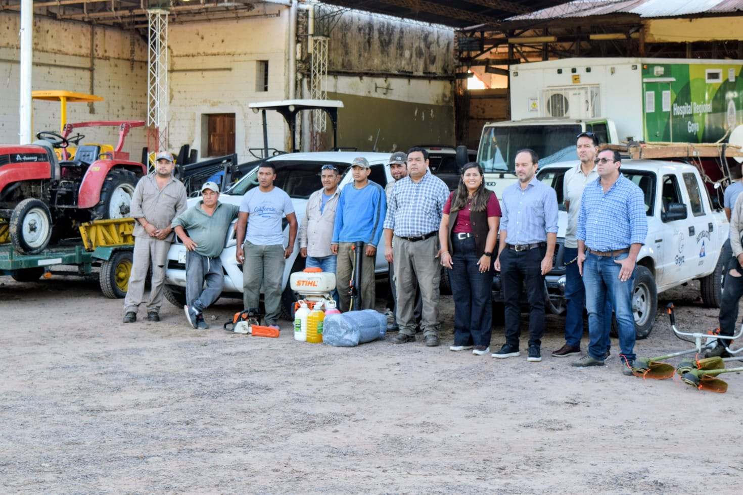 INICIO DE OPERATIVO DE DESMALEZAMIENTO, DESINFECCIÓN ESCUELAS RURALES