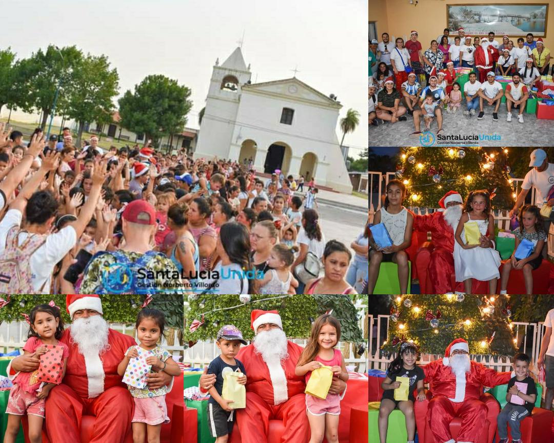papa noel sta lucia