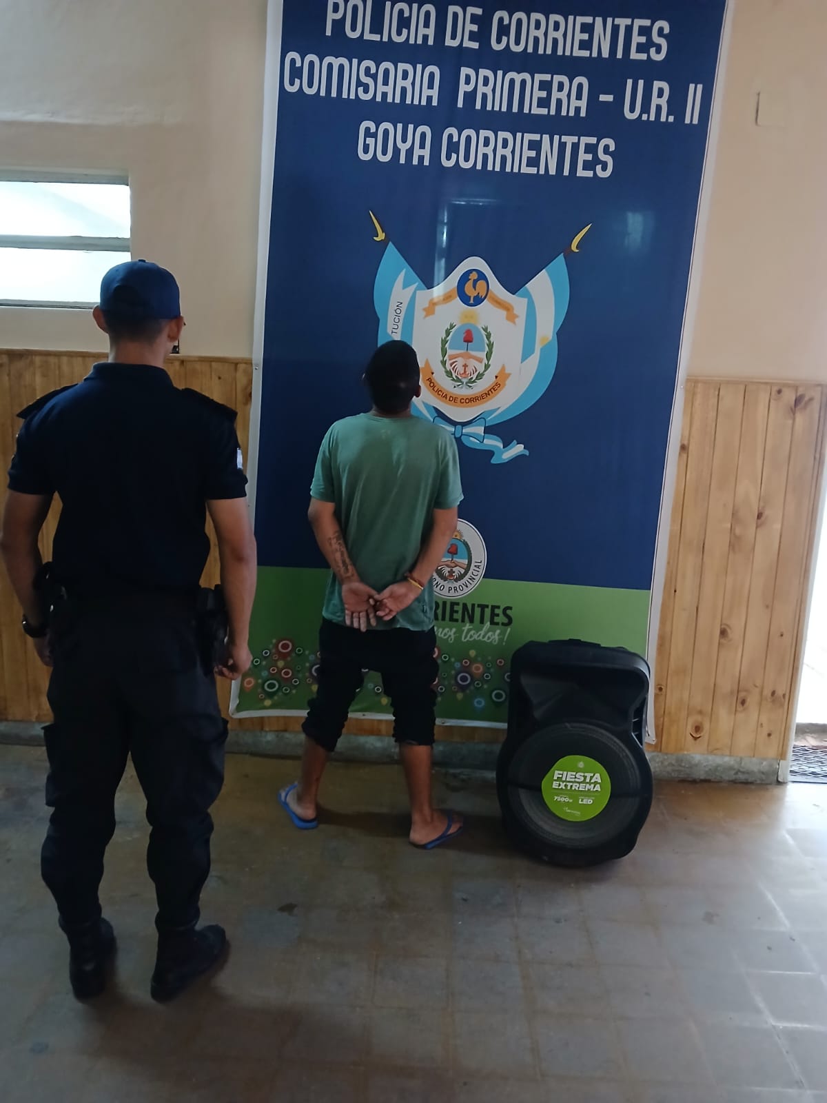 COMISARÍA PRIMERA RECUPERÓ PARLANTE SUSTRAÍDO EN LOCAL DEL PARTIDO POPULAR
