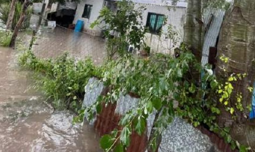Difícil situación en Perugorría por el temporal