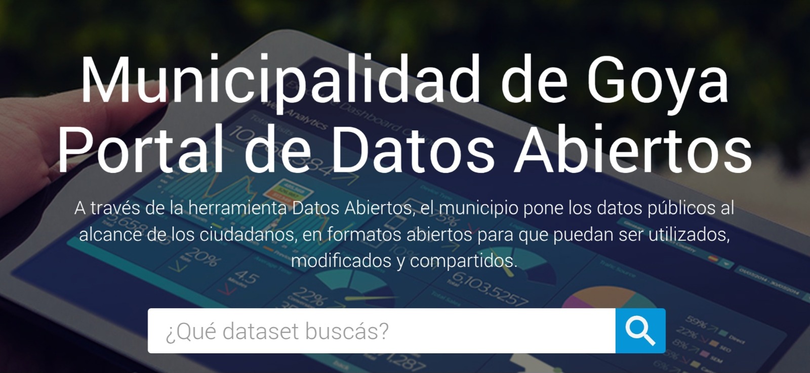 DATOS ABIERTOS Y PARTICIPACION CIUDADANA