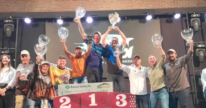 Coronaron a los campeones de la Pesca del Surubí 2024
